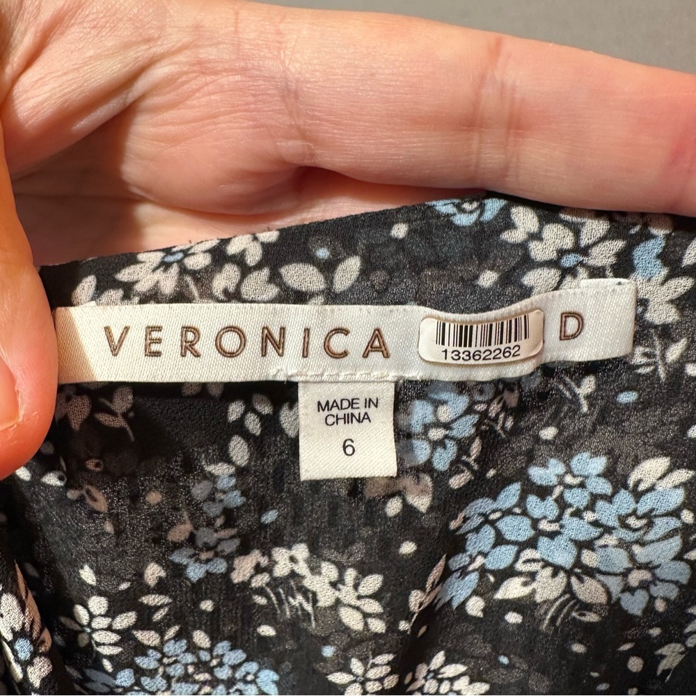 RTR Veronica Beard Floral Amal Dress - size 6 - Picture 6 of 6